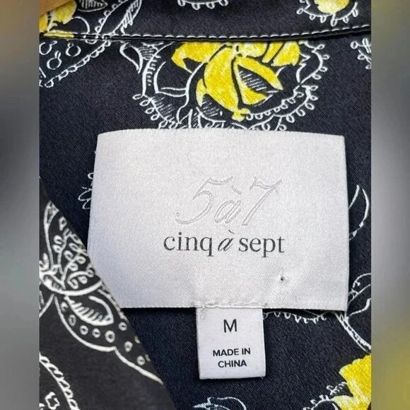 Cinq à SeptKirby Floral Silk Top medium - Picture 10 of 12